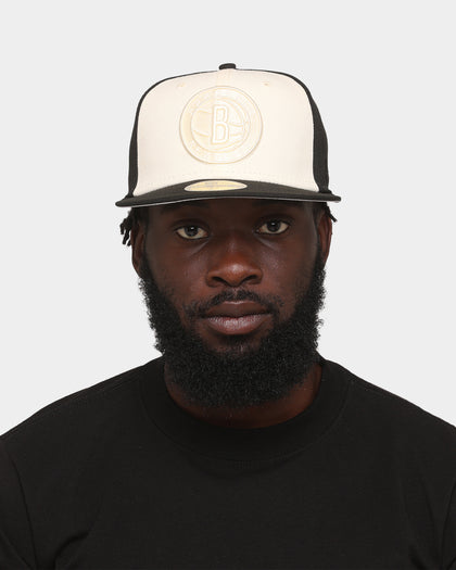 New Era Brooklyn Nets 'Tonal Two-Tone' 59FIFTY Fitted Light Beige