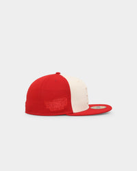 New Era Boston Red Sox 'Tonal Two-Tone' 59FIFTY Fitted Light Beige
