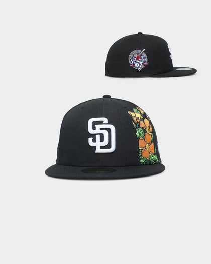 New Era San Diego Padres 'State Flower' 59FIFTY Fitted Black/Floral