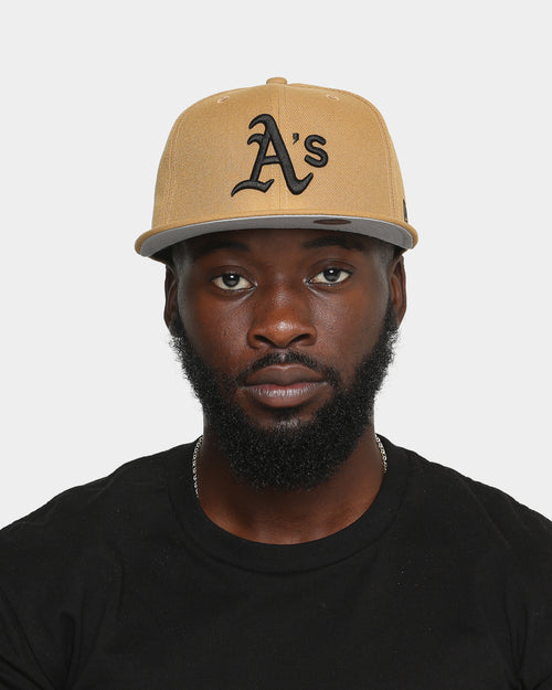New Era Oakland Athletics 'Wheat' 59FIFTY Fitted Wheat/Black