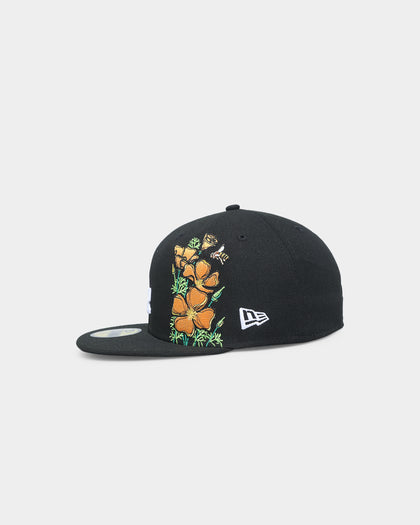 New Era Los Angeles Dodgers 'State Flower' 59FIFTY Fitted Black/Floral