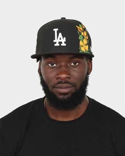 New Era Los Angeles Dodgers 'State Flower' 59FIFTY Fitted Black/Floral