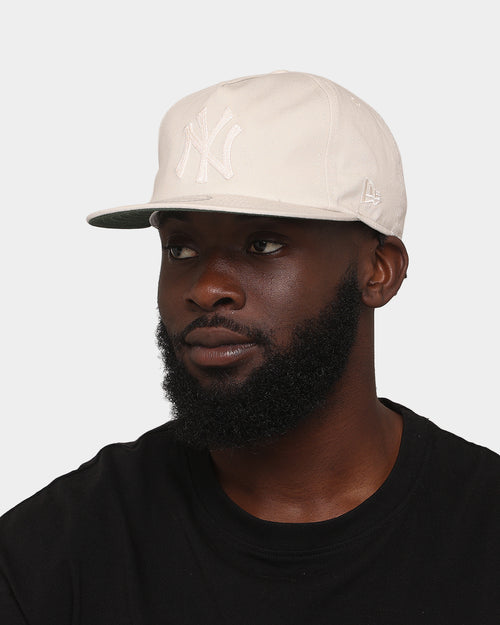 New Era New York Yankees Old Golfer Snapback Stone