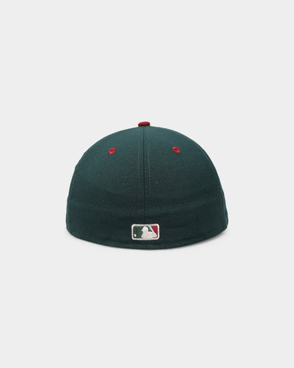 New Era New York Mets 'Beets & Greens' 59FIFTY Retro Crown Fitted Dark Green/Cardinal