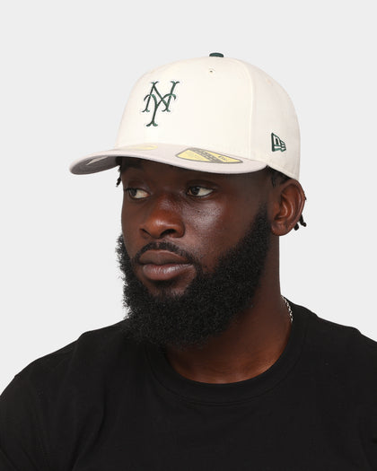 New Era New York Mets 'Chrome White Dark Green' 59FIFTY Retro Crown Fitted Chrome White Dark Green