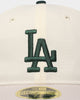 New Era Los Angeles Dodgers 'Chrome White Dark Green' 59FIFTY Retro Crown Fitted Chrome White Dark Green