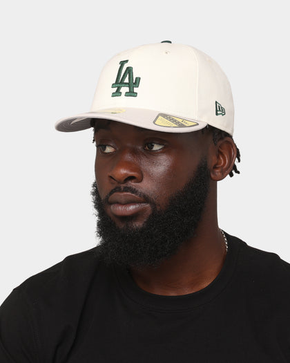 New Era Los Angeles Dodgers 'Chrome White Dark Green' 59FIFTY Retro Crown Fitted Chrome White Dark Green