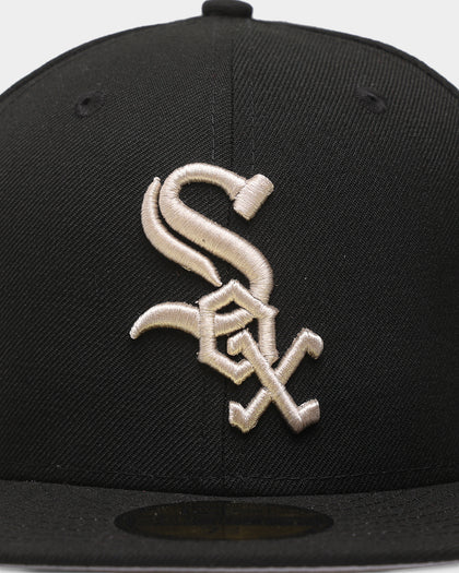 New Era Chicago White Sox World Series 'Stone Tones' 59FIFTY Fitted Black/Stone