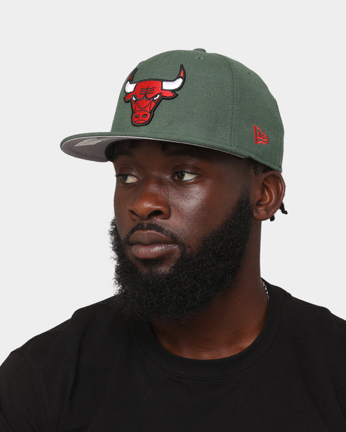 New Era Chicago Bulls 'Rifle Green' 59FIFTY Fitted Rifle Green