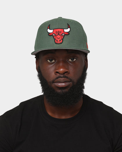 New Era Chicago Bulls 'Rifle Green' 59FIFTY Fitted Rifle Green