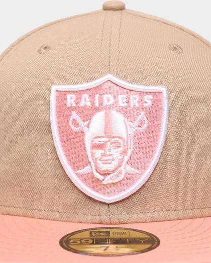 New Era Las Vegas Raiders 'Tumbleweed Sundae' 59FIFTY Fitted Khaki/Pink