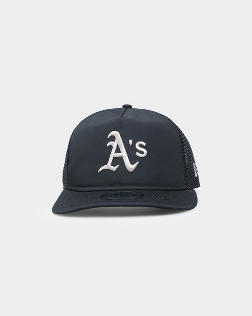 New Era Oakland Athletics 'Black Stone' Prolight Golfer Trucker Snapback Black/Stone