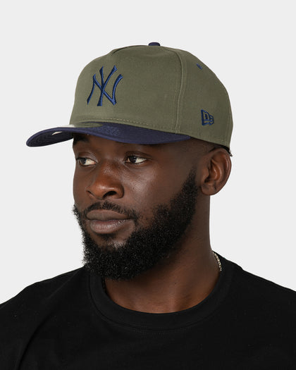 New Era New York Yankees Old Golfer Snapback Olive