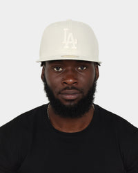 New Era Los Angeles Dodgers 'Chain Stitch' 59FIFTY Fitted Stone