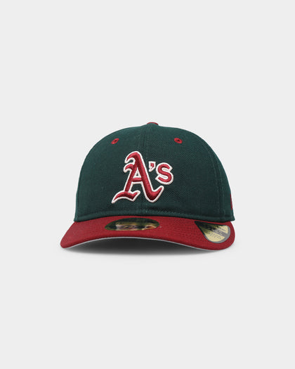 New Era Oakland Athletics 'Beets & Greens' 59FIFTY Retro Crown Fitted Dark Green/Cardinal