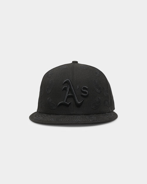 New Era Oakland Athletics 'Paisley All Over' 59FIFTY Fitted Paisley/Black