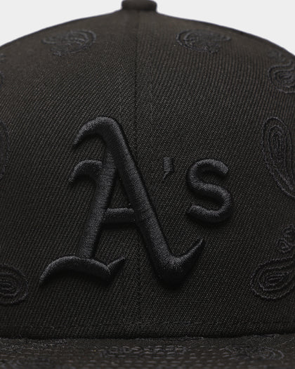 New Era Oakland Athletics 'Paisley All Over' 59FIFTY Fitted Paisley/Black