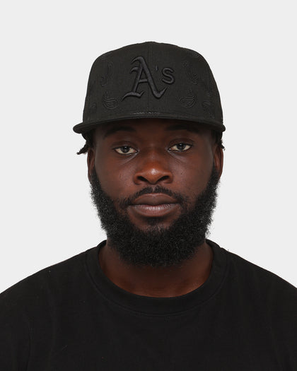 New Era Oakland Athletics 'Paisley All Over' 59FIFTY Fitted Paisley/Black