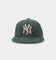 New Era New York Yankees 'Forest Suede & Camel' 59FIFTY Fitted Dark Green