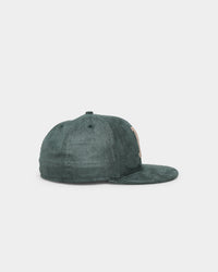 New Era Milwaukee Brewers 'Forest Suede & Camel' 59FIFTY Fitted Dark Green