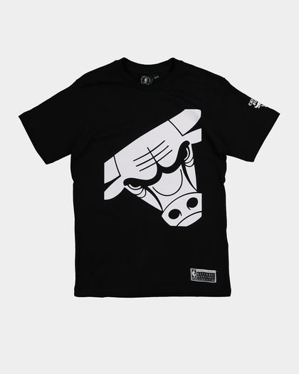 NBA Kids' Chicago Bulls Boxed Logo T-Shirt Black