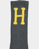 HUF Classic H Crew Socks Gunmetal