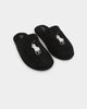 Polo Ralph Lauren Klarence Big Pony Slippers Black/Cream