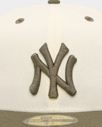 New Era New York Yankees 59FIFTY Fitted Chrome White