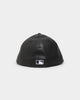 New Era New York Yankees 'PU Leather' 59FIFTY Fitted Black Leather