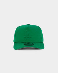 New Era Los Angeles Dodgers 'Kelly Green Embossed Logo' Old Golfer Snapback Kelly Green