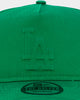 New Era Los Angeles Dodgers 'Kelly Green Embossed Logo' Old Golfer Snapback Kelly Green