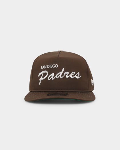 New Era San Diego Padres 'OTC Chrome Prolight' Golfer Snapback Brown