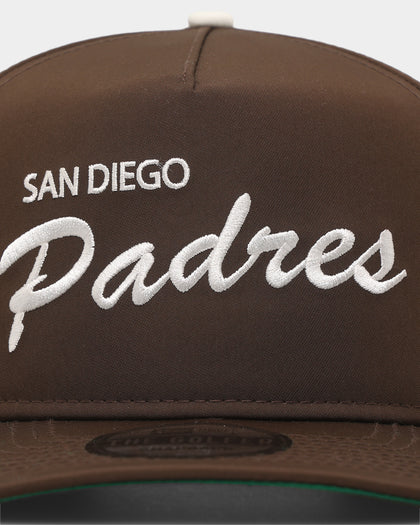 New Era San Diego Padres 'OTC Chrome Prolight' Golfer Snapback Brown