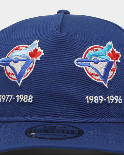 New Era Toronto Blue Jays 'Logo Evolution' Golfer Snapback Golfer Collection Light Royal