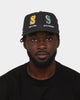 New Era Seattle Mariners 'Logo Evolution' Golfer Snapback Golfer Collection Navy