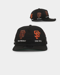 New Era San Francisco Giants 'Logo Evolution' Golfer Snapback Collection Black