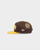 New Era San Diego Padres 'Chenille' Golfer Snapback Brown