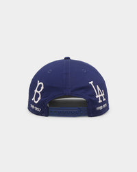 New Era Los Angeles Dodgers 'Logo Evolution' Golfer Snapback Golfer Collection Dark Royal