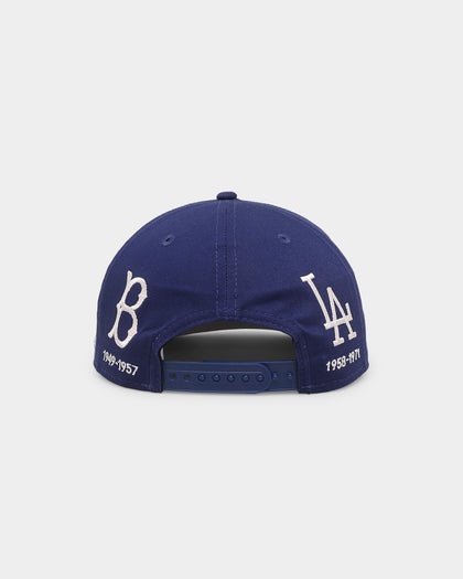 New Era Los Angeles Dodgers 'Logo Evolution' Golfer Snapback Golfer Collection Dark Royal