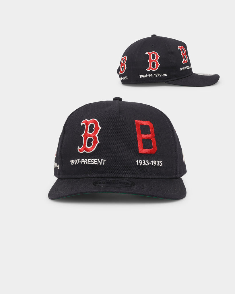 New Era Boston Red Sox 'Logo Evolution' Golfer Snapback Collection Nav ...