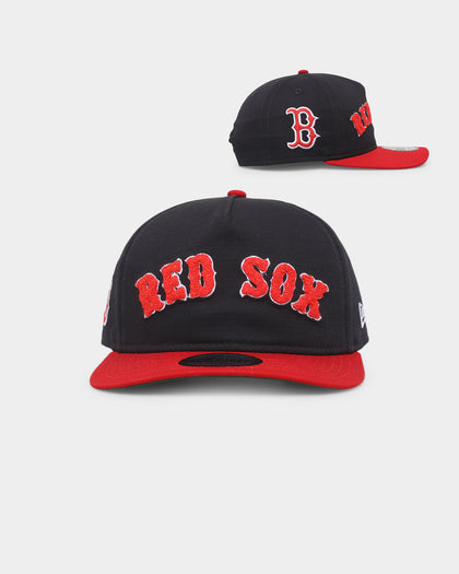 New Era Boston Red Sox 'Chenille' Golfer Snapback Navy