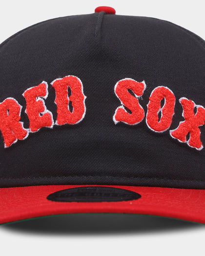 New Era Boston Red Sox 'Chenille' Golfer Snapback Navy