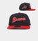 New Era Atlanta Braves 'Chenille' Golfer Snapback Navy