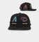 New Era Arizona Diamondbacks 'Logo Evolution' Golfer Snapback Collection Black