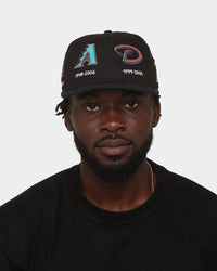 New Era Arizona Diamondbacks 'Logo Evolution' Golfer Snapback Collection Black