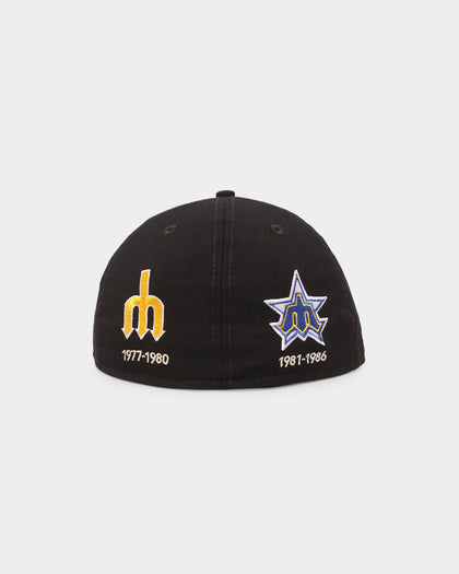 New Era Seattle Mariners 'Logo Evolution' 59FIFTY Fitted Navy