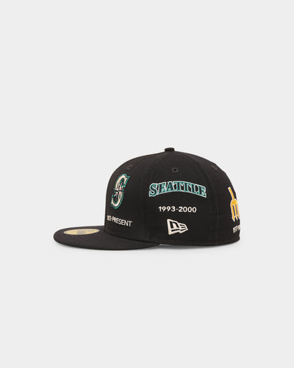 New Era Seattle Mariners 'Logo Evolution' 59FIFTY Fitted Navy