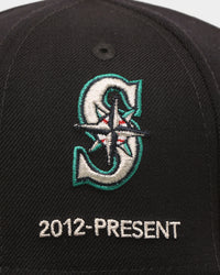 New Era Seattle Mariners 'Logo Evolution' 59FIFTY Fitted Navy
