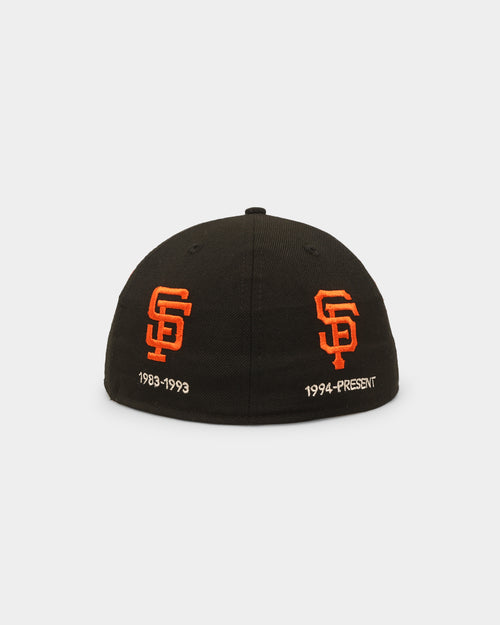 New Era San Francisco Giants 'Logo Evolution' 59FIFTY Fitted Black