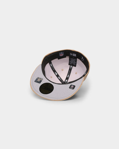 New Era Oakland Raiders 'Classic Corduroy' 59FIFTY Fitted Wheat